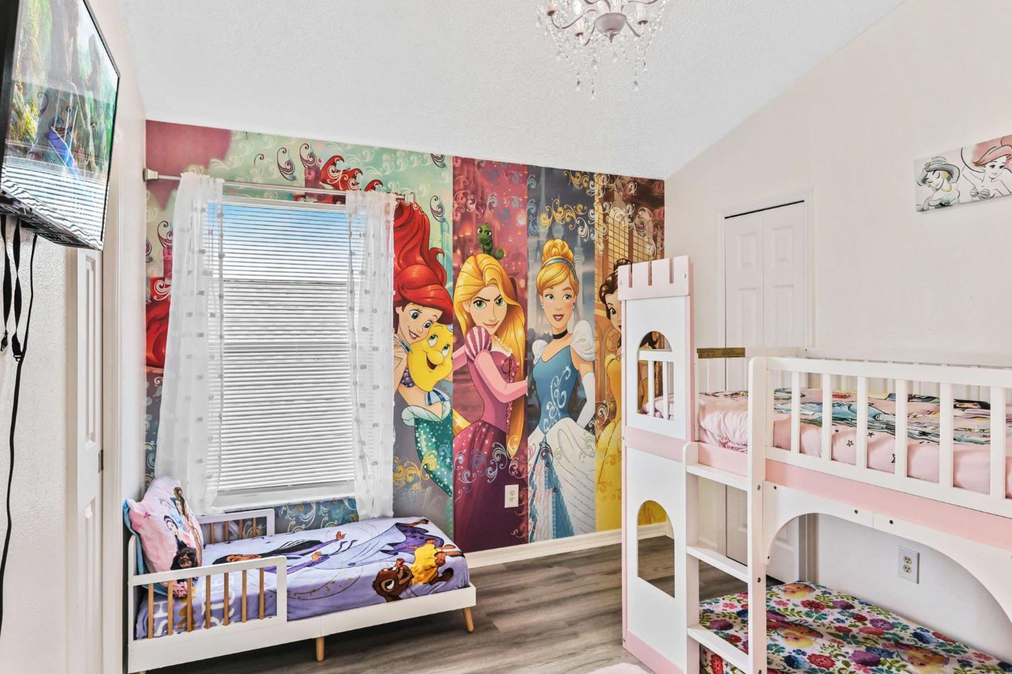 Beautiful 5Br 4 Baths Themed Home Near Disney And Universal, Private Pool, Gameroom, Baby Crib And More キシミー エクステリア 写真